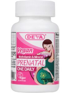 Deva Nutrition, VEGAN PRENATAL MULTIVITAMIN 90 TABS