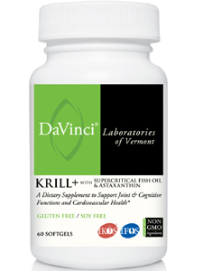 Davinci Labs, KRILL+ 60 SOFTGELS