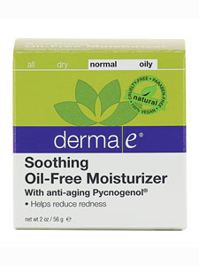 DermaE Natural Bodycare, SOOTHING OIL-FREE MOISTURIZER 2 OZ 