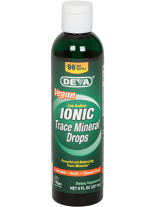 Deva Nutrition, VEGAN IONIC TRACE MINERAL DROPS 8 OZ