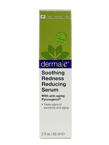 DermaE Natural Bodycare,SOOTHING REDNESS REDUCING SERUM 2 OZ 