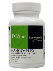 Davinci Labs, MANGO -PLEX W/RASPBERRY KETONE 60VCAPS