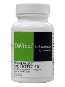 Davinci Labs, NONDAIRY PROBIOTIC 50 60 VEGCAPS