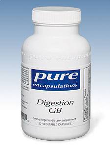 Pure Encapsulations, DIGESTION GB 180 CAPS