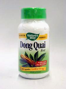 Nature's Way, DONG QUAI ROOT 100 CAPS