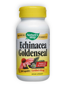 Nature's Way, ECHINACEA GOLDENSEAL 100 CAPS