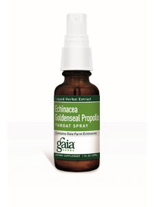 Gaia Herbs, ECHINACEA GOLDENSEAL THROAT SPRAY 1 OZ