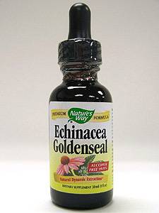 Nature's Way, ECHINACEA GOLDENSEAL ALCOHOL FREE 1 OZ