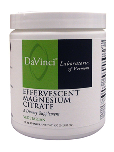 Davinci Labs, EFFERVESCENT MAGNESIUM CITRATE 450G 