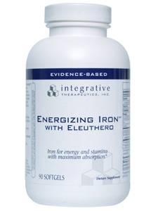 Integrative Therapeutics, ENERGIZING IRON WITH ELEUTHERO 90 GELS