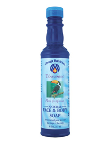 Omega Nutrition, NATURAL FACE & BODY SOAP 8 OZ