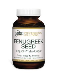 Gaia Herbs (Professional Solutions), FENUGREEK SEED PRO 60 LVCAPS