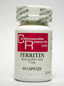 Ecological formula/Cardiovascular Research FERRITIN 5 MG 60 CAPS