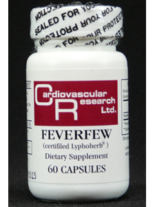 Ecological formula/Cardiovascular Research FEVERFEW 125 MG 60 CAPS