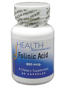 Health Products Distributors, FOLINIC ACID 800 MCG 60 CAPS