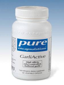 Pure Encapsulations, GARLIACTIVE 120 VCAPS