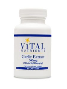 Vital Nutrients, GARLIC EXTRACT 300 MG 60 CAPS