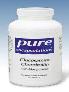 Pure Encapsulations, GLUCOSAMINE CHONDROITIN W/MANGA 360VCAPS