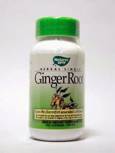 Nature's Way, GINGER ROOT 100 CAPS