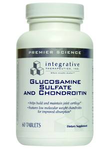 Integrative Therapeutics, GLUCOSAMINE SULFATE & CHONDROITIN 60TABS