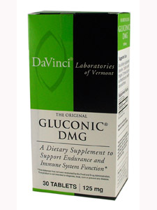 Davinci Labs, GLUCONIC® DMG 125 MG 30 TABS