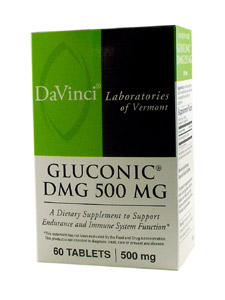 Davinci Labs, GLUCONIC® DMG 500 MG 60 CHEW