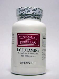 Ecological formula/Cardiovascular Research L-GLUTAMINE 500 MG 100 CAPS