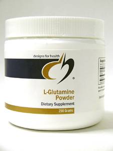 Designs for Health, L-GLUTAMINE POWDER 250 GMS