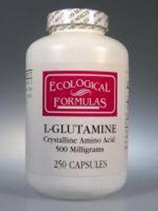 Ecological formula/Cardiovascular Research L-GLUTAMINE 500 MG 250 CAPS