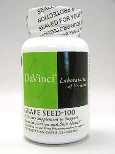 Davinci Labs, GRAPE SEED-100 100 MG 90 VEGCAP