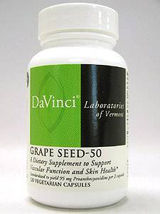 Davinci Labs, GRAPE SEED-50 120 VCAPS