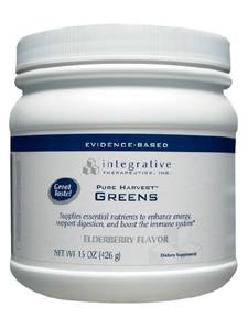 Integrative Therapeutics, PURE HARVEST™ GREENS ELDERBERRY 15 OZ