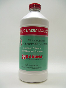 Karuna, GS/CS/MSM STRAWBERRY 16 OZ