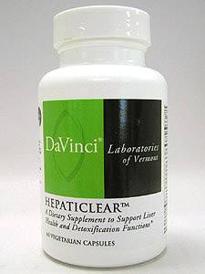 Davinci Labs, HEPATICLEAR™ 60 VCAPS