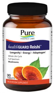 Pure Essence Labs, HealthGuard Reishi™, 30 Tab