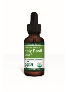 Gaia Herbs, HOLY BASIL 1 OZ