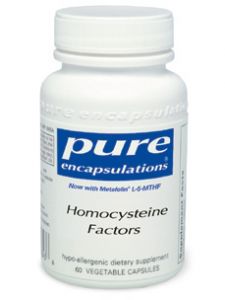 Pure Encapsulations, HOMOCYSTEINE FACTORS 60 VCAPS