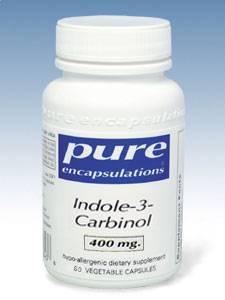 Pure Encapsulations, INDOLE-3-CARBINOL 400 MG 60 VCAPS