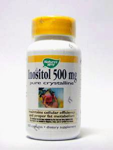 Nature's Way, INOSITOL 500 MG 100 CAPS