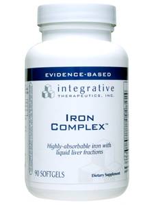 Integrative Therapeutics, IRON COMPLEX 90 GELS