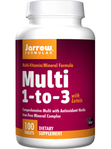 Jarrow Formulas, MULTI 1-TO-3 WITH LUTEIN 100 TABS