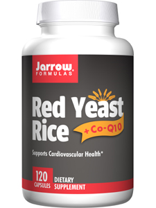 Jarrow Formulas, RED YEAST RICE + CO-Q10 120 CAPS