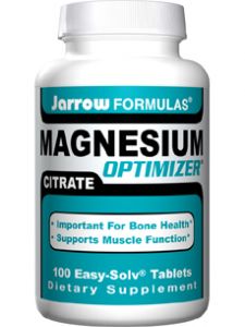 Jarrow Formulas, MAGNESIUM OPTIMIZER CITRATE 100 TABS 