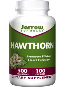 Jarrow Formulas, HAWTHORN 500 MG 100 CAPS