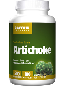 Jarrow Formulas, ARTICHOKE 500 MG 180 CAPS