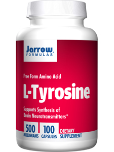 Jarrow Formulas, L-TYROSINE 500 MG 100 CAPS