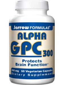 Jarrow Formulas, ALPHA GPC 300 MG 60 VCAPS