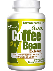 Jarrow Formulas, GREEN COFFEE BEAN EXTRACT 60VCAPS 