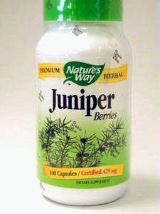 Nature's Way, JUNIPER BERRIES 100 CAPS