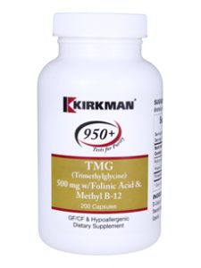 KirkmanLabs professional, TMG W/ FOL ACID & B-12 500 MG 200 CAPS